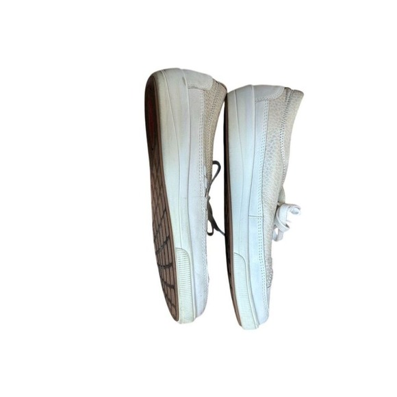 Pure Wellness Womens Beige Lace-Up Sneakers Size 7.5 Woven‎ Pattern Casual - Picture 7 of 9